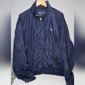 Polo by Ralph Lauren Men's Dark Blue Windbreaker